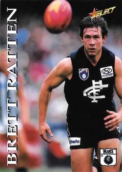 1995 Select AFL #266 Brett Ratten Front
